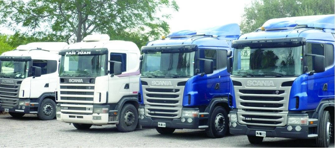 Flota Scania de Transportes Merco Sud
